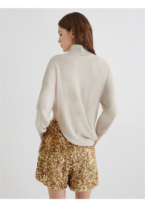 Maglia con drappeggio - NATURALE MARELLA | DEBORAH003