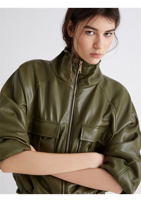 Blouson in jersey spalmato Loretta - OLIVA MARELLA | LORETTA003