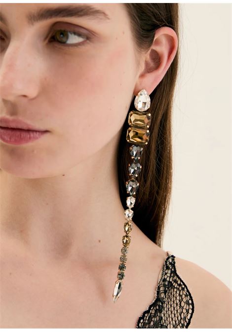 party pendente con pietre NALì | EMOR1800ORO ARGENTO