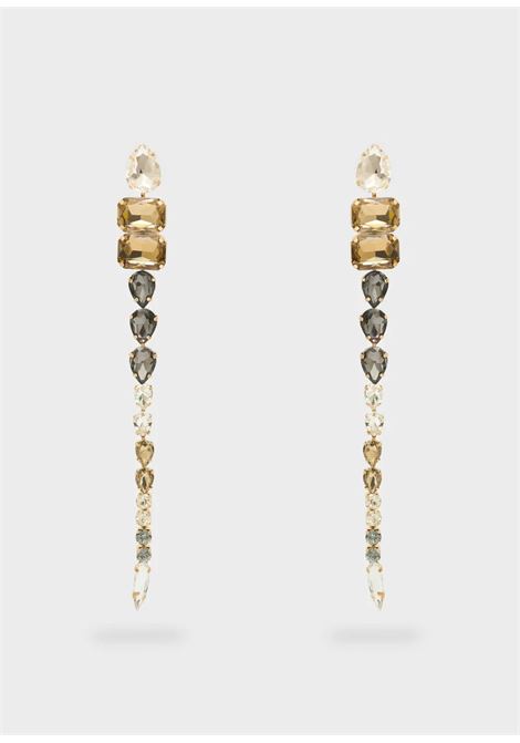 party pendente con pietre NALì | EMOR1800ORO ARGENTO