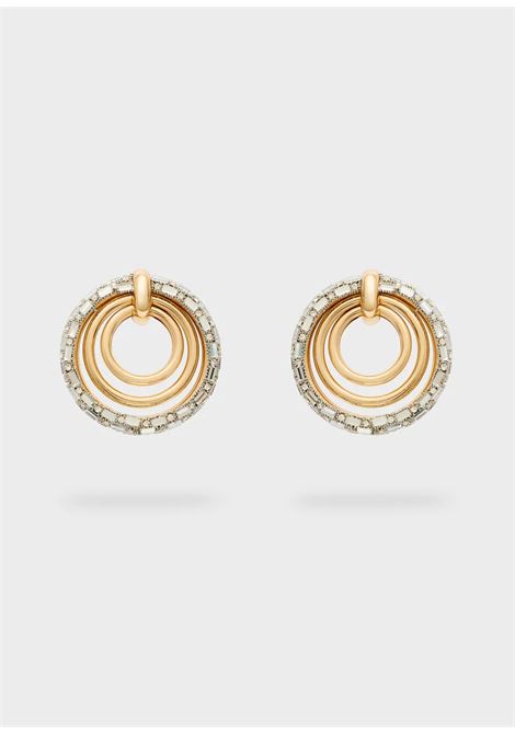 cerchi con pietre NALì | EMOR1812ORO