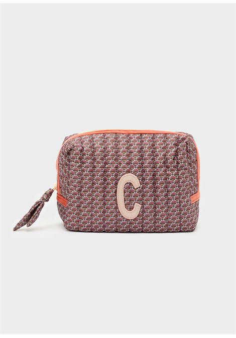 POUCH LETTERA C NALì | GMAC0003FANGO CORALLO