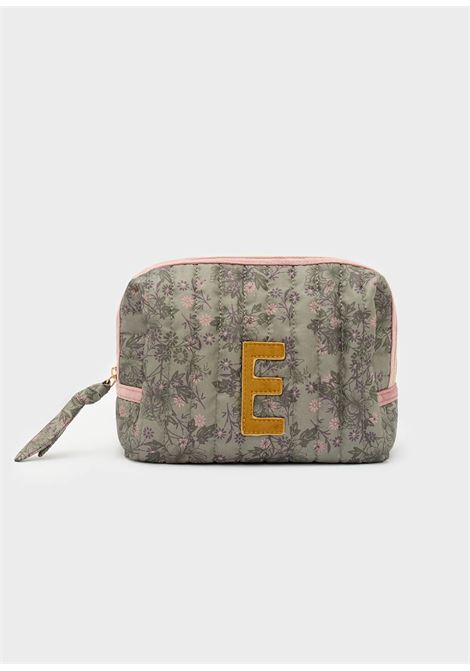 POUCH LETTERA E NALì | GMAC0005GRIGIO ROSA