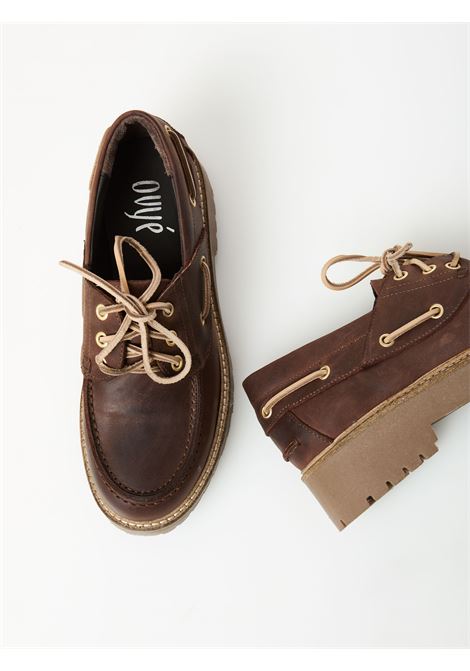 Stringata In Pelle T.moro OVYe | SM20IHGT.MORO