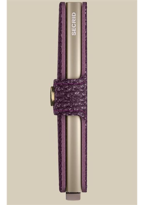 miniwallet pebble SECRID | MPE-PEBBLEGRAPE
