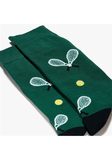 SPORT SOCKS VERDE SCURO/GIALLO SOCKS BURGER AND FRIES | BF14013723