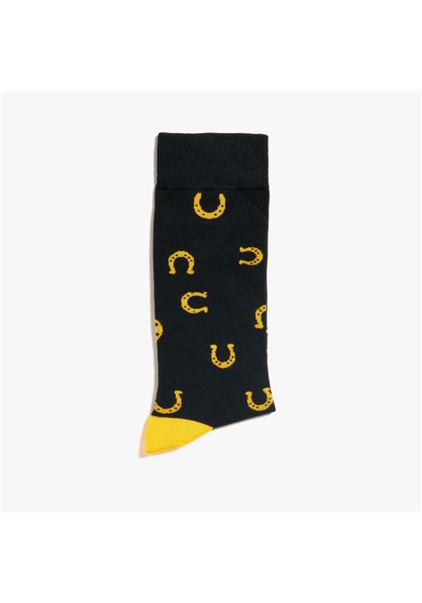 FUNNY SOCKS NERO/GIALLO SOCKS BURGER AND FRIES | BF14021123