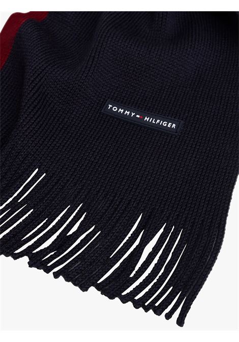 Sciarpa Modern Heritage in misto lana Blu navy TOMMY HILFIGER | AM0AM13595DW6