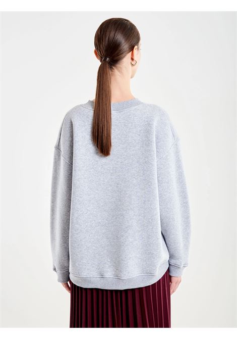 Felpa Merry Christmas VICOLO | RF0610GRIGIO