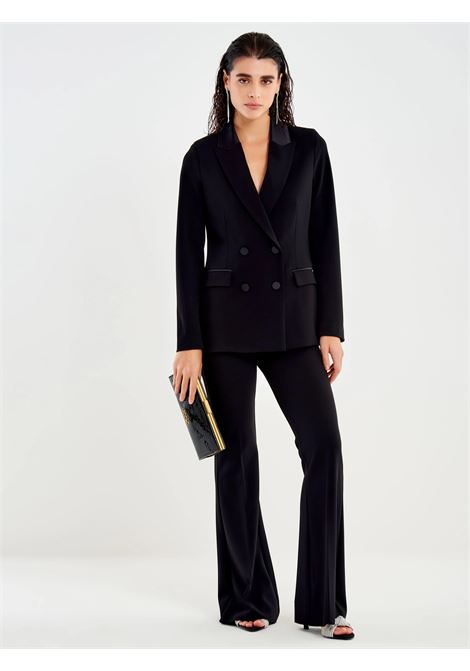 Pantalone A Zampa VICOLO | TF0444NERO