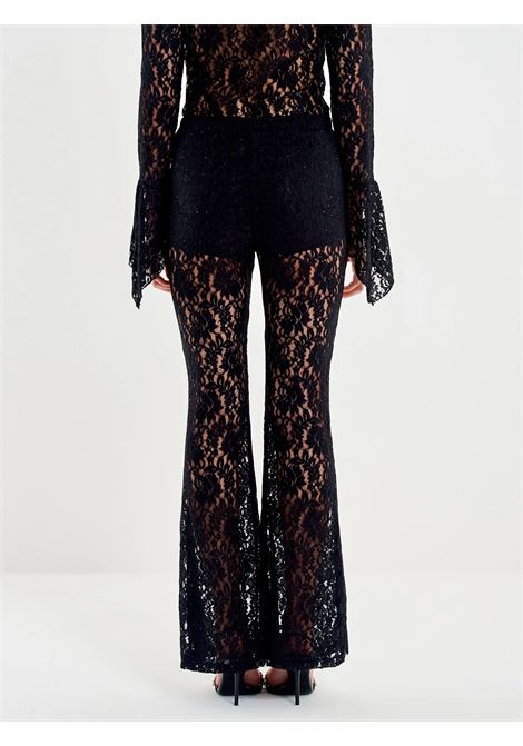 Pantalone in Pizzo Zampetta VICOLO | TF1647NERO