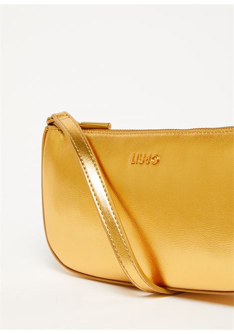 borsa baguette laminata color oro LIUJO | AA3290E050140951