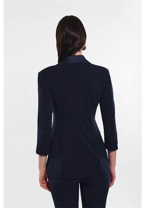 Giacca doppiopetto monocolour con rever a lancia IMPERIAL | JU25HAWBLU