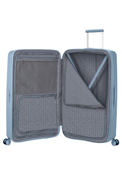 FastForward 78cm Valigia da stiva L AMERICAN TOURISTER | FASTFORWARD L 78/29STEEL BLUE