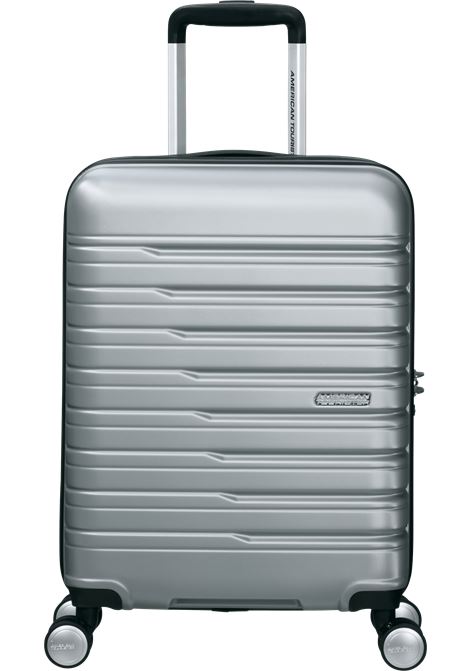Flashline 55cm Bagagli a mano AMERICAN TOURISTER | FLASHLINE 55/20SKY SILVER