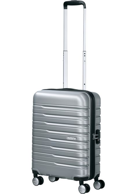 Flashline 55cm Bagagli a mano AMERICAN TOURISTER | FLASHLINE 55/20SKY SILVER