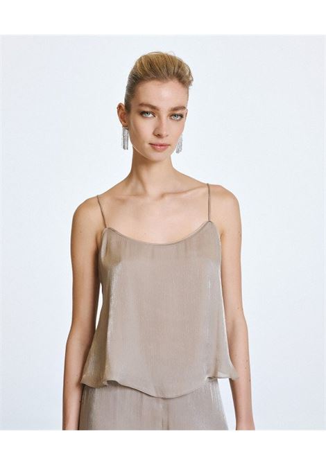 top in tessuto lucido ACCESS fashion | 63-2074-111GREICE