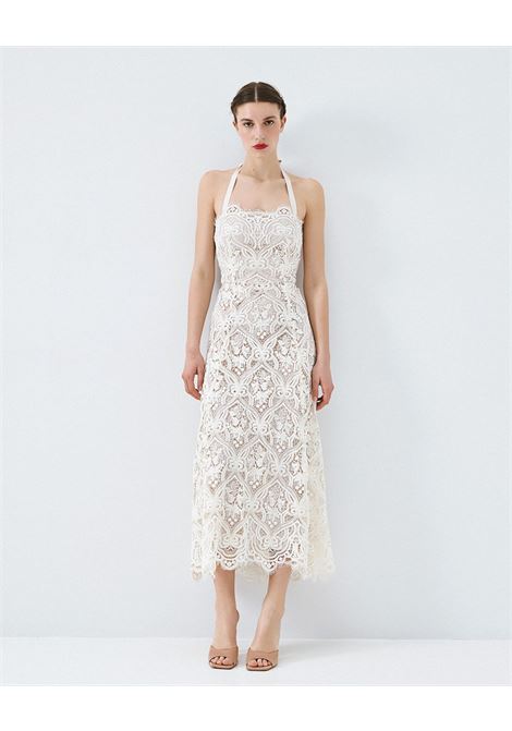Abito tubino in pizzo ACCESS fashion | 63-3399-411OFF WHITE