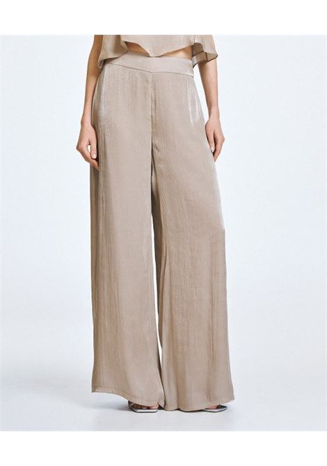 Pantaloni a gamba larga con finitura lucida ACCESS fashion | 63-5062-111GREICE