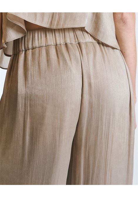 Pantaloni a gamba larga con finitura lucida ACCESS fashion | 63-5062-111GREICE