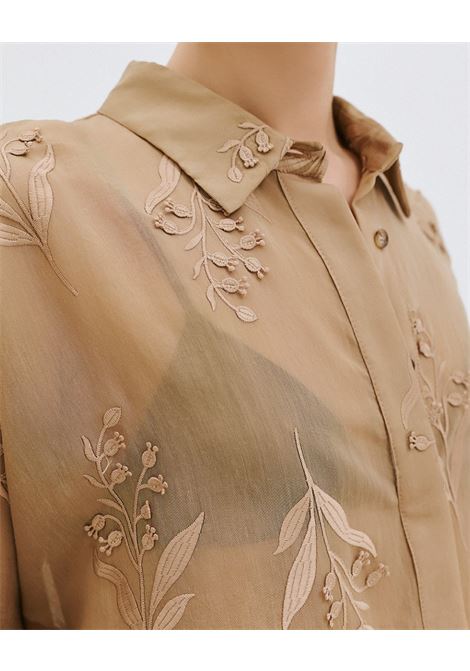 Camicia ricamata ACCESS fashion | 63-7058-211BEIGE