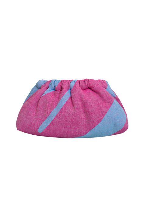 pochette AELIA ANNA | PERSEFONI CLUTCHFUXIA L.BLU