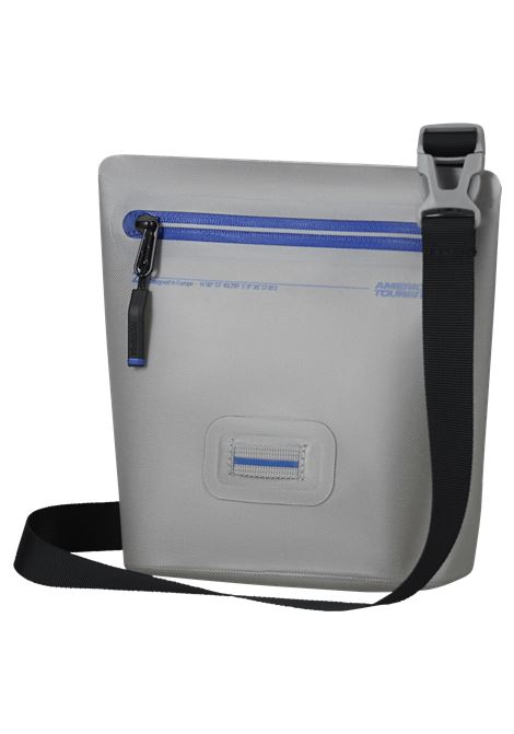 Colourdry S Tracolla AMERICAN TOURISTER | COLOUDRY BAG SGLACIAL SILVER