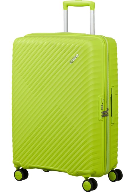Diablast 68cm Valigia da stiva M AMERICAN TOURISTER | DIABLAST M 68/25HYPER LIME