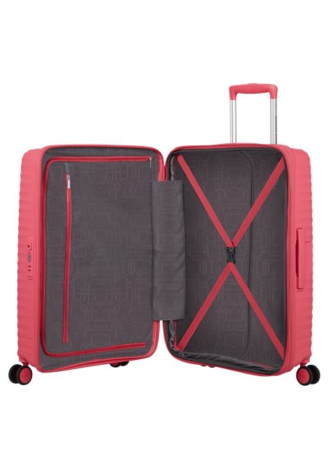 Diablast 68cm Valigia da stiva M AMERICAN TOURISTER | DIABLAST M 68/25PINK GLITCH