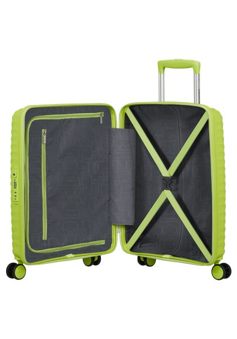 Diablast 55cm Bagagli a mano AMERICAN TOURISTER | DIABLAST S 55/20HYPER LIME