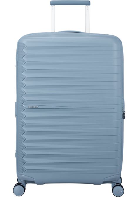 FastForward 68cm Valigia da stiva M AMERICAN TOURISTER | FASTFORWARD M 68/25STEEL BLUE