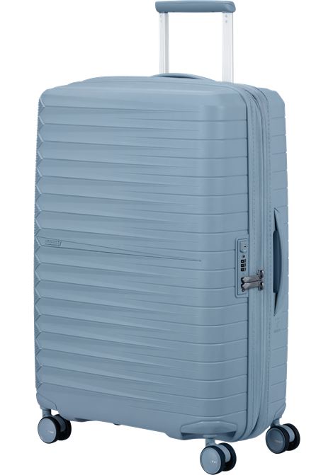 FastForward 68cm Valigia da stiva M AMERICAN TOURISTER | FASTFORWARD M 68/25STEEL BLUE