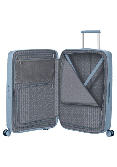 FastForward 68cm Valigia da stiva M AMERICAN TOURISTER | FASTFORWARD M 68/25STEEL BLUE