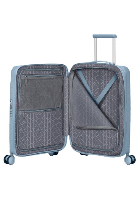 FastForward 55cm Bagagli a mano AMERICAN TOURISTER | FASTFORWARD S 55/20STEEL BLUE