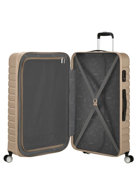 Flashline 78cm Valigia da stiva L AMERICAN TOURISTER | FLASHLINE L 78/29IVORY GOLD