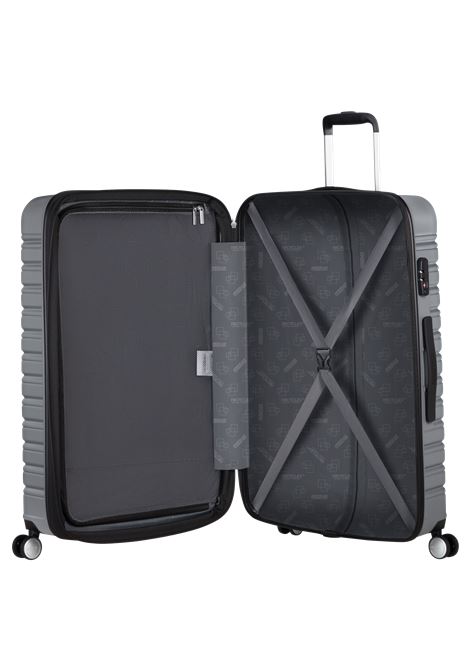 Flashline 78cm Valigia da stiva L AMERICAN TOURISTER | FLASHLINE L 78/29SKY SILVER