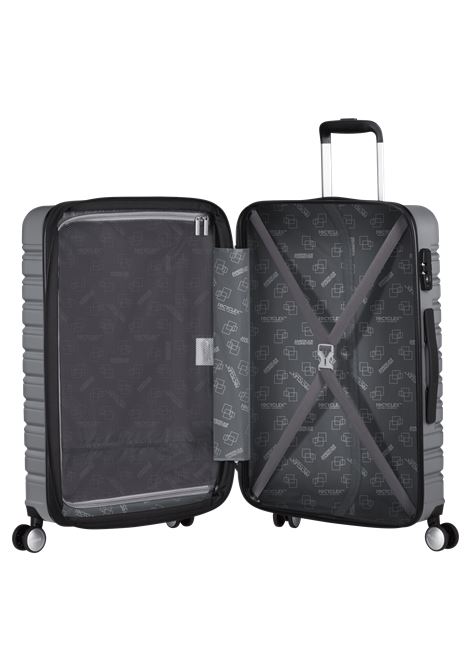Flashline 67cm Valigia da stiva M AMERICAN TOURISTER | FLASHLINE M 67/24SKY SILVER