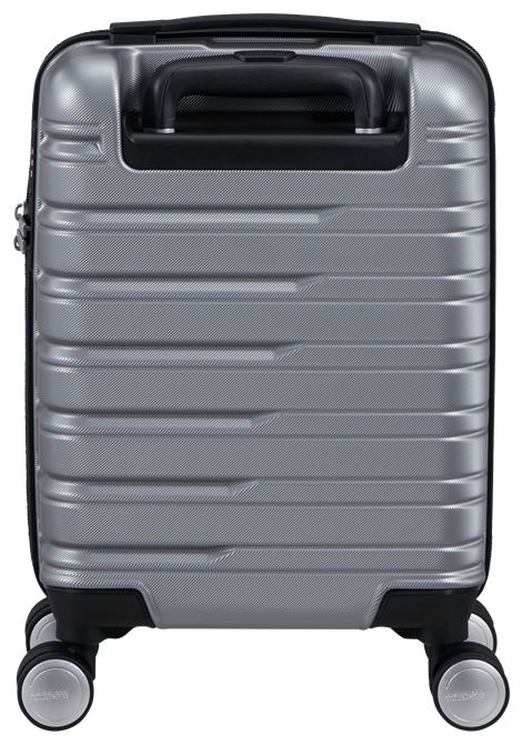 Flashline 45cm Trolley 4 ruote removibili AMERICAN TOURISTER | FLASHLINE REM. UNDERSEATERSKY SILVER
