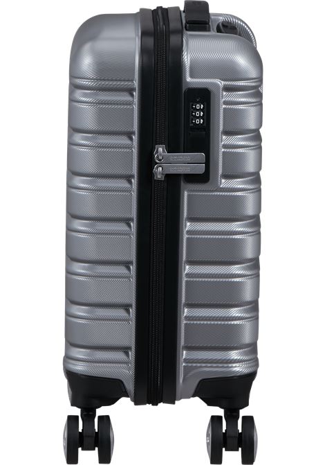 Flashline 45cm Trolley 4 ruote removibili AMERICAN TOURISTER | FLASHLINE REM. UNDERSEATERSKY SILVER