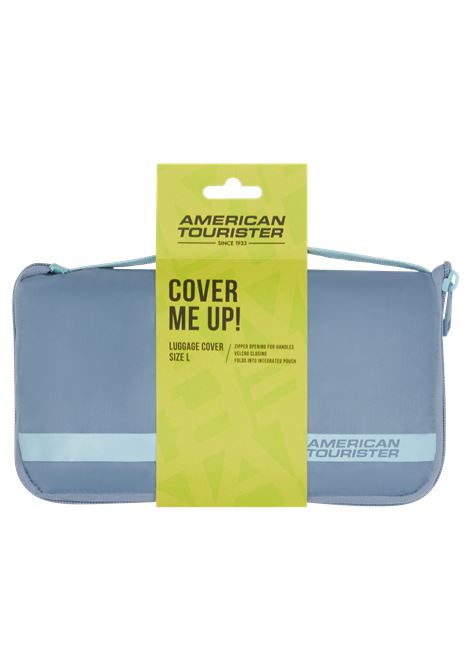 Luggage Cover L Cover per valigie AMERICAN TOURISTER | LUGGAGE COVER LSTONE BLU