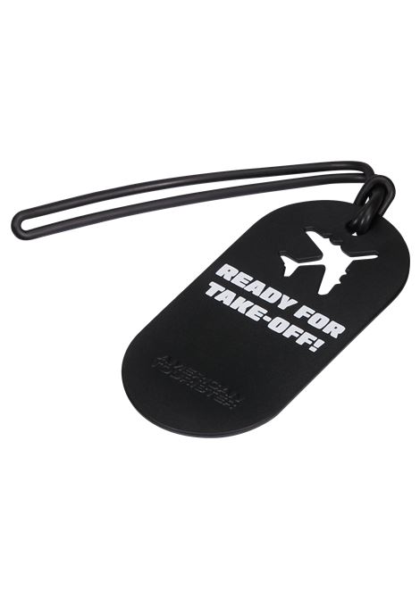 Fun Tags Porta indirizzi  Set di 2 pezzi AMERICAN TOURISTER | LUGGAGE TAG X2 FUNREADY FOR TAKE OFF