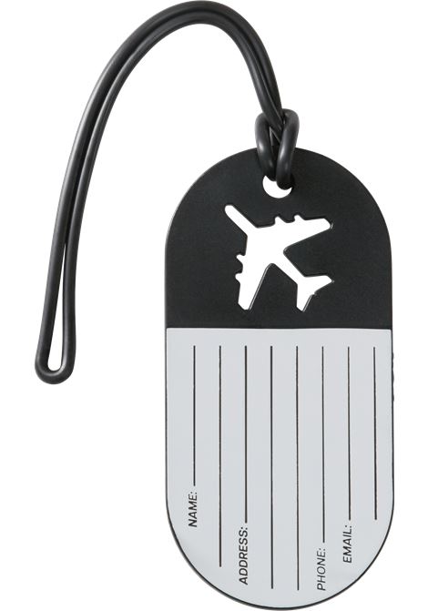 Fun Tags Porta indirizzi  Set di 2 pezzi AMERICAN TOURISTER | LUGGAGE TAG X2 FUNREADY FOR TAKE OFF