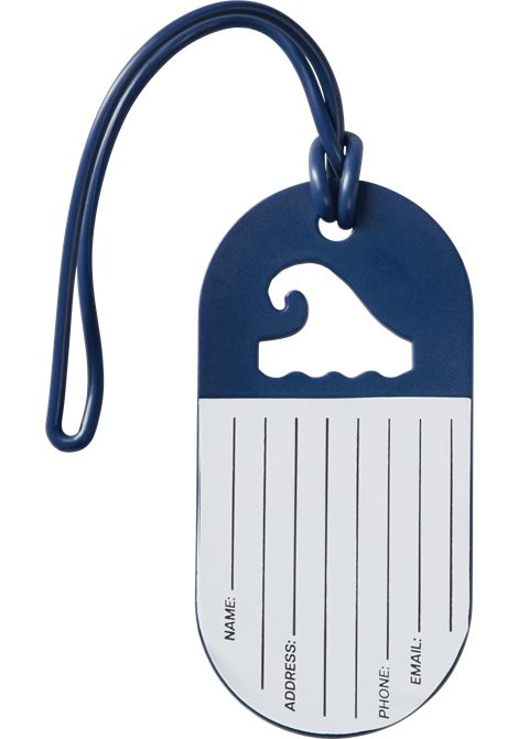 Fun Tags Porta indirizzi  Set di 2 pezzi AMERICAN TOURISTER | LUGGAGE TAG X2 FUNRIDE THE TIDE