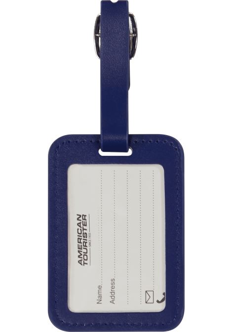 Luggage Tags Porta indirizzi  Set di 2 pezzi AMERICAN TOURISTER | LUGGAGE TAG X2DARK BLUE