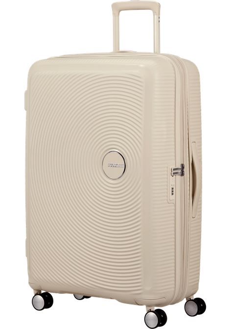 SoundBox 67cm Valigia da stiva M AMERICAN TOURISTER | SOUNDBOX 67/24COCONUD SAND