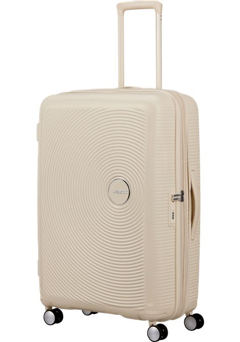 SoundBox 77cm Valigia da stiva L AMERICAN TOURISTER | SOUNDBOX 77/28COCONUD SAND