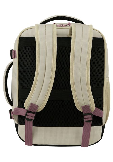 Take2cabin S/M Zaino 40 x 30 x 20 cm AMERICAN TOURISTER | TAKE2CABIN BACKPACK MSCOCONUT SAND / GALATIC MAUVE