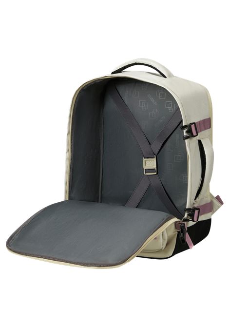 Take2cabin S/M Zaino 40 x 30 x 20 cm AMERICAN TOURISTER | TAKE2CABIN BACKPACK MSCOCONUT SAND / GALATIC MAUVE