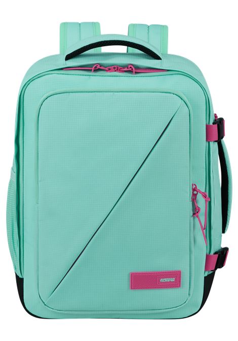 Take2cabin S/M Zaino  40 x 30 x 20 cm AMERICAN TOURISTER | TAKE2CABIN BACKPACK MSJELLY MINT/ELETRIC FUXIA