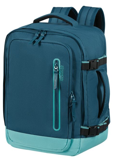 Take2cabin S/M Sport Backpack 15.6 | 40 x 30 x 20 cm AMERICAN TOURISTER | TAKE2CABIN SPORT BACKPACK MSHARBOR BLUE DUSTY TURQUOISE